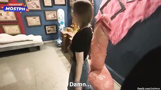 A cute and shy student got fucked by a guy with a big cock