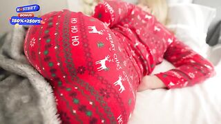 The stepmother hopes to get a special gift from her stepson at Christmas