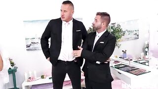 Special purpose Stepdaughters - Group sex with high heels for young ladies