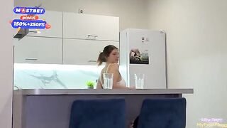 Girl woke up with a cock in her mouth, it was a surprise