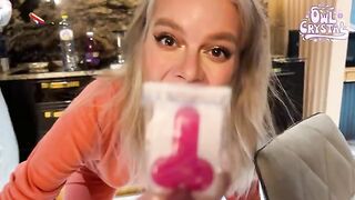 The girl is funny and she loves to have sex very much