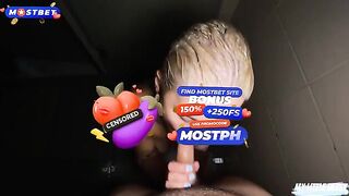 A sexy blonde gets fucked hard by her stepfather in the shower