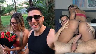 A guy picked up a stunning Brazilian beauty and had a wild time with her