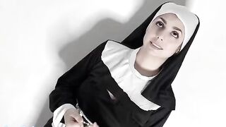 The nun broke her vow and had sex