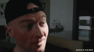 The cock is busy, but you can still enjoy oral sex with my hand