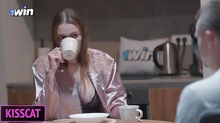 Can you fuck me with that, it was a surprise Blindfold Surprise