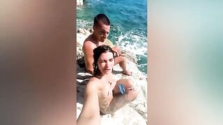 A walk in the mountains can end with a fuck