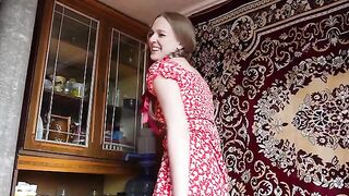 A hot blondie is always ready for rural sex