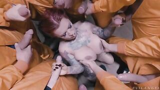 A cute girl like that should be fucked by a crowd of men