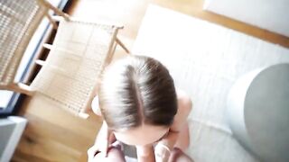 You can look at it forever! - A beautiful amateur couple in homemade POV action
