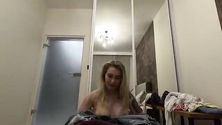 Come over, my parents are not at home - Hot blonde action