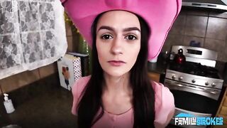 A guy rewarded a girl with his cock for riding him