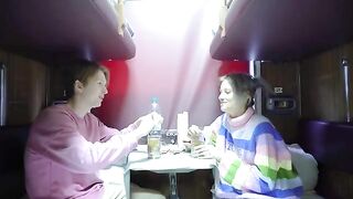 A girl got fucked in the ass in a tight spot, it was intense