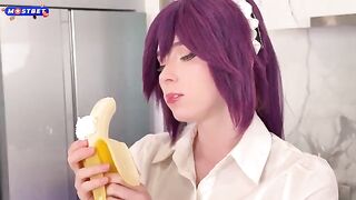 She’s an anime girl, so she gets fucked all the time
