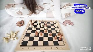The guy played a bad move and lost to his step sister