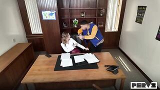 There is no barrier in the office for sex