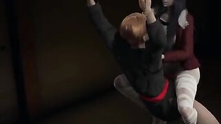 The tiny girl Karura Kure defeats and humiliates a red belt fighter