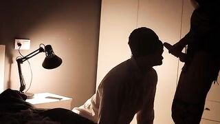 A sexy femdom babe is using a strapon to fuck her boyfriend’s ass in an exclusive scene