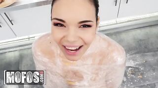 Sofia Lee adds her juice to the recipe for Jordi’s cocking