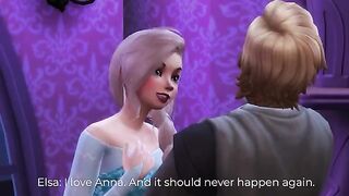 I seduced my girlfriend's sister, Elsa, in a frozen 3D hentai adventure