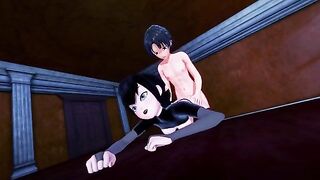 Mavis Dracula gets scared and fucked in this steamy Hotel Transylvania hentai