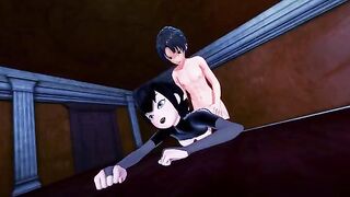 Mavis Dracula gets scared and fucked in this steamy Hotel Transylvania hentai