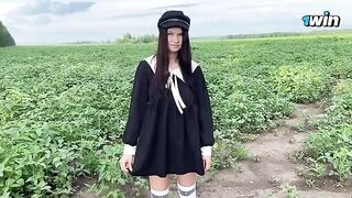 The stepbrother successfully fucked his stepsister in the vagina