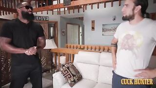 The man fucks his girlfriend on the couch and she loves it very much