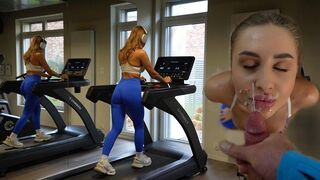Getting protein in the gym is easier than ever with sexy babes