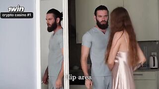 A masseur is not afraid to touch his client’s sensitive areas