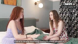 The girlfriends won’t miss the chance to have fun with a guy together