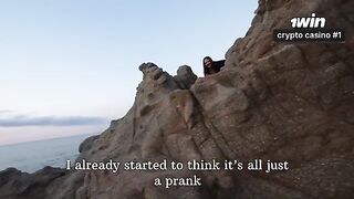 Nothing on the rocks, but the slut got fucked
