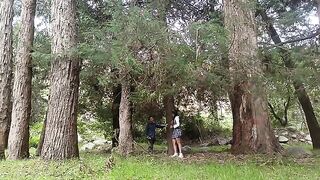A forest is the perfect place for an old man to seduce anyone