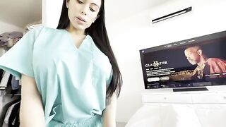 The peak of pleasure: where thoughts end and cries begin - A hot doctor-patient scene