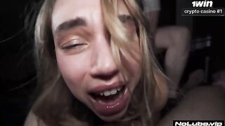 Babe went from orgasm to a trembling mess