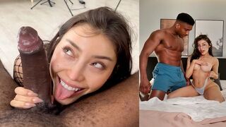The couple engaged in passionate sex right on the bed, no need for extra places