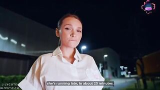 The girl is ready to have sex at any moment