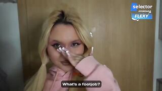 The emo girl got fucked in doggy-style after drinking an energy drink