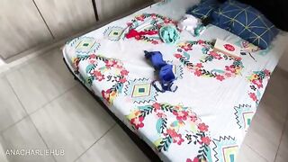 A game of hiding places leads to intimate moments with a stepsister