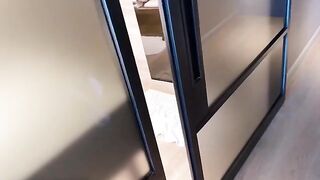 This blonde MILF with big boobs wants to be fucked hard by her employee