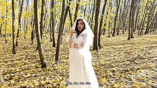 A wedding day is not a barrier for a cheating wife