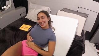 The man fucked his stepdaughter in her juicy ass - a classic scenario