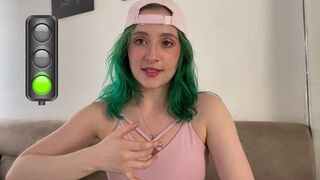 A woman satisfies herself with a sex toy, embodying the spirit of Booty White