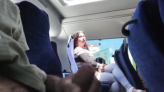 A busty woman was fucked in public by a stranger