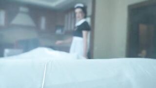 Hot maid action for Halloween, straight from a steamy fantasy