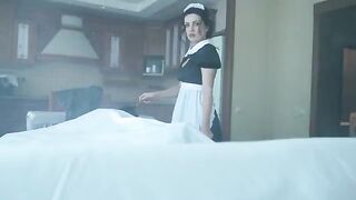 Hot maid action for Halloween, straight from a steamy fantasy