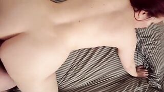 Hot stepmom gets drunk and fucks her stepson hard