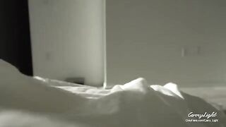 Step Mom caught Step Son jerking off and helped him to cum quick in her panties Part 7