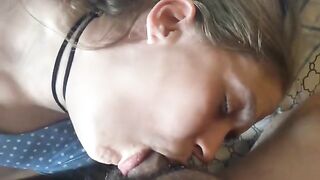 I fed my girl with cum and gave her multiple orgasms