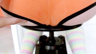 Cute step sister Lana gets her tight ass smashed by her step brother